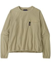 Patagonia - Fleece-Textured Chest-Pocket Sweater - Lyst