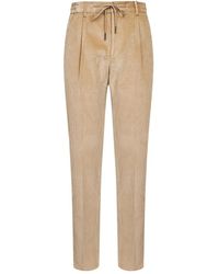 Tagliatore - Pantalones elásticos con cordón - Lyst
