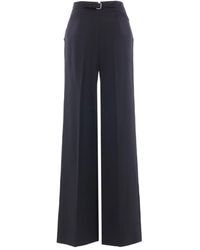 Ermanno Scervino - Broek Met Satijnen Vlakken En Ceintuur - Lyst