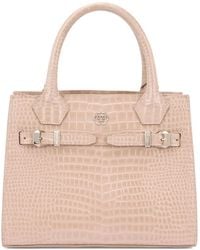 Philipp Plein - Small Crocodile-Printed Tote Bag - Lyst