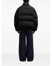 メンズ Acne Studios クリンクル ダウンジャケット ブラック | Lyst