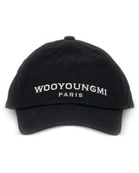 WOOYOUNGMI - Embroidered-Logo Baseball Cap - Lyst