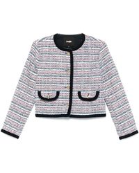 Maje - Jacke Aus Tweed - Lyst