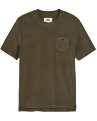 Oas - Terry Patch-Pocket T-Shirt - Lyst