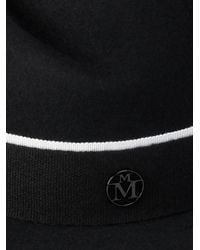 Maison Michel - Virginie Ribbon-Detailed Hat - Lyst