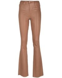 L'Agence - Ruth Raw-Hem Jeans - Lyst