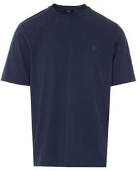 Herno - Cotton Logo-Embroidered T-Shirt - Lyst