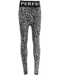 Perfect Moment - Legging À Imprimé Léopard En Jacquard - Lyst
