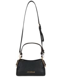 Love Moschino - Logo-Lettering Pebbled-Texture Shoulder Bag - Lyst