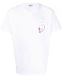 Alexander McQueen - Camiseta con estampado de calavera - Lyst