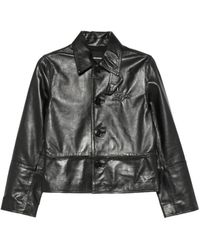Zadig & Voltaire - Veste Lessa En Cuir - Lyst