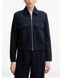 MARC AUREL - Flap-Pocket Zip Jacket - Lyst