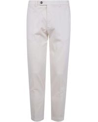 Michael Coal - Katoenen Broek Met Knopen - Lyst