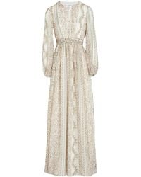 Giambattista Valli - Kaleido Blend シルクマキシドレス - Lyst