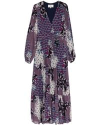 Ba&sh - Bossy Kleid mit grafischem Print - Lyst