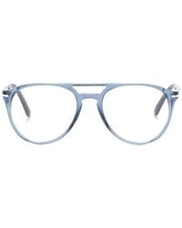 Persol - Pilot-Frame Glasses - Lyst