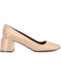 Sergio Rossi - Convex Leather Pumps - Lyst