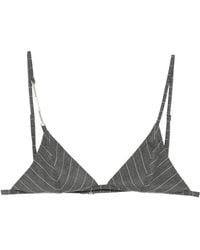 Dondup - Pinstripe-Pattern Chain-Link Top - Lyst
