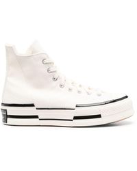 Converse - Chuck 70 Plus Egret High-top Sneakers - Lyst
