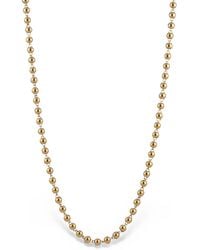Sylva & Cie - Dot Beaded Chain Necklace - Lyst