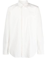 Forme D'expression - Pointed-collar Cotton Shirt - Lyst