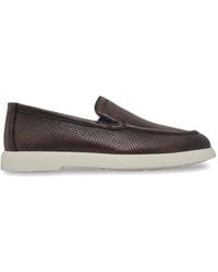 Neil Barrett - Perforated Leather Loafers - Lyst
