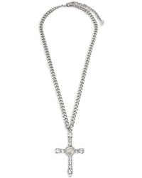 Blumarine - Cross Chain Necklace - Lyst