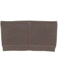 Rick Owens - Fine-Ribbed Cropped Top - Lyst