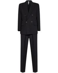 Hevò - Peak-Lapel Double-Breasted Suit - Lyst