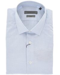 Corneliani - Striped French-Collar Shirt - Lyst