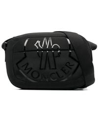 Moncler - Logo-Print Camera Bag - Lyst