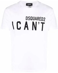 DSquared² - ディースクエアード I Can't ロゴ Tシャツ - Lyst