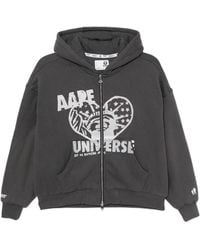 Aape By A Bathing Ape - Logo-print Hoodie - Lyst