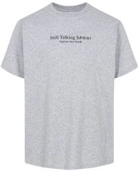 Supreme - Still Talking Crew-Neck T-Shirt - Lyst