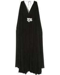 SILK LOVE & LACE - Ilena Crystal-Embellished Maxi Dress - Lyst