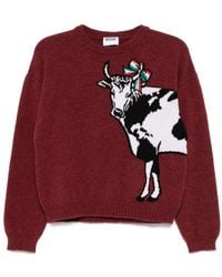 Moschino - Pullover Aus Shetland-Wolle - Lyst
