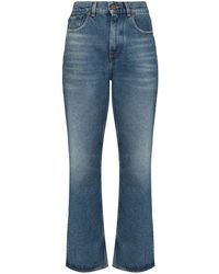 Golden Goose - Deryn High-waisted Flared Jeans Blue - Lyst