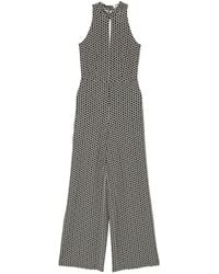 Siyu - Geometric-Print Jumpsuit - Lyst