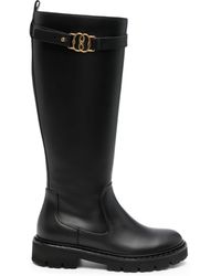Bally - Galia Leather Knee-high Boots - Lyst
