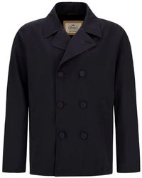Herno - Chaquetón Con Doble Botonadura - Lyst