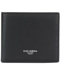 Dolce & Gabbana Klassisches Portemonnaie - Schwarz