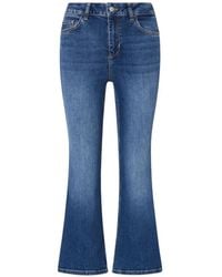 Liu Jo - Bootcut Jeans With Rhinestones - Lyst