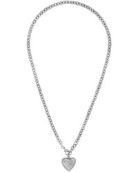Roxanne Assoulin - Little Puffy Heart Necklace - Lyst