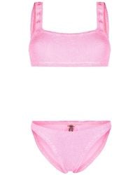 Hunza G - Xandra Crinkled Bikini - Lyst