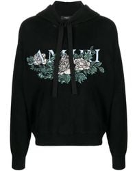 Amiri - Hoodie Mit Intarsien-Logo - Lyst