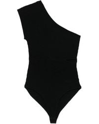 Sandro - Asymmetric Bodysuit - Lyst