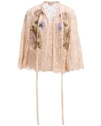 Elie Saab - Bead-Embroidered Lace Jacket And Top Set - Lyst