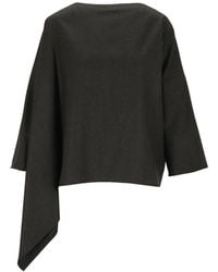 Dusan - Asymmetric Wool T-Shirt - Lyst