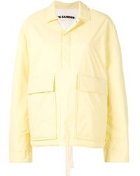 Jil Sander Pocket-detail Shirt Jacket - Yellow