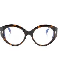 Tom Ford - オーバル眼鏡フレーム - Lyst